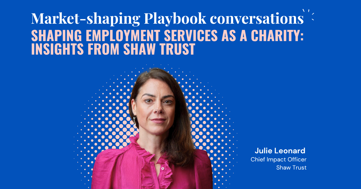 Shaping employment services as a charity: Insights from Shaw Trust